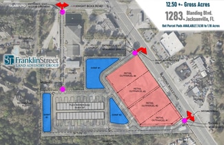 More details for 1283 Blanding Blvd, Orange Park, FL - Land for Lease