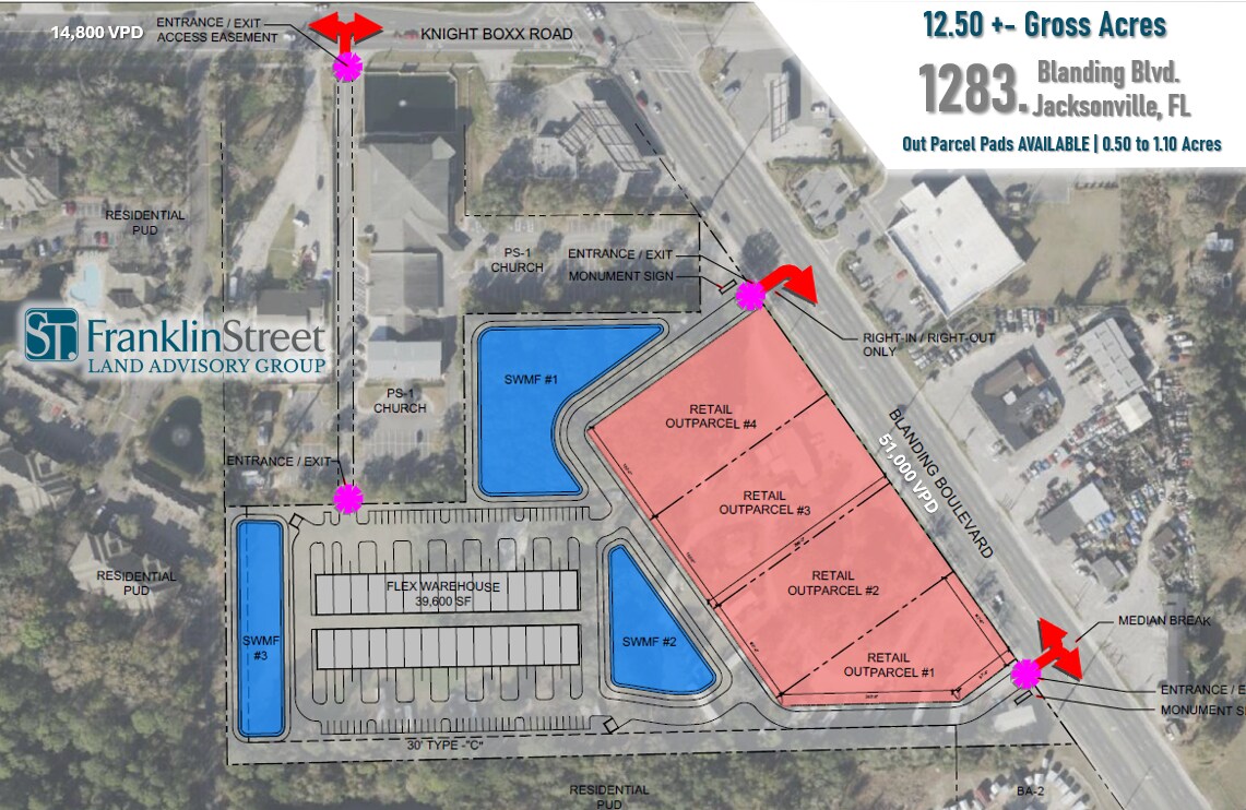 1283 Blanding Blvd, Orange Park, FL for lease Primary Photo- Image 1 of 4