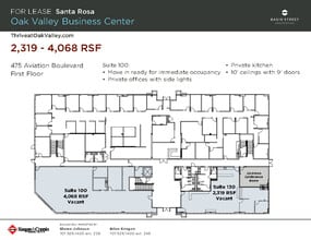 475 Aviation Blvd, Santa Rosa, CA for lease Floor Plan- Image 1 of 1