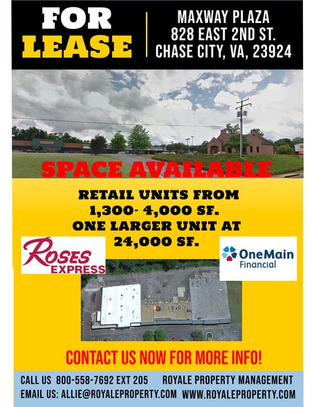 829-839 E 2nd St, Chase City, VA for sale - Building Photo - Image 1 of 1