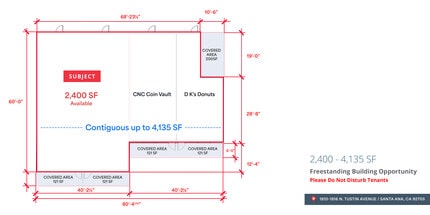 1810-1816 N Tustin Ave, Santa Ana, CA for lease Floor Plan- Image 1 of 1