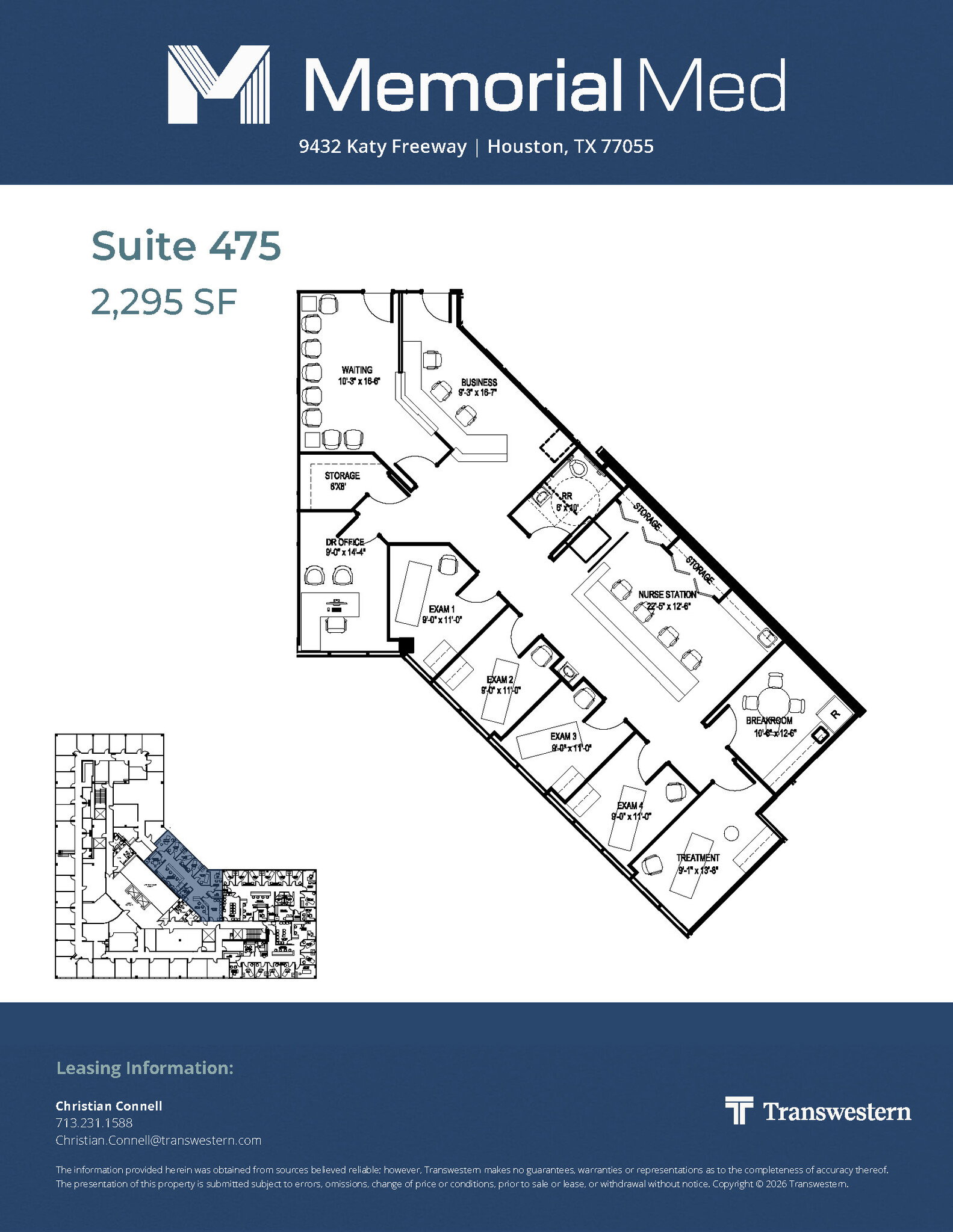 9432 Katy Fwy, Houston, TX for lease Floor Plan- Image 1 of 1
