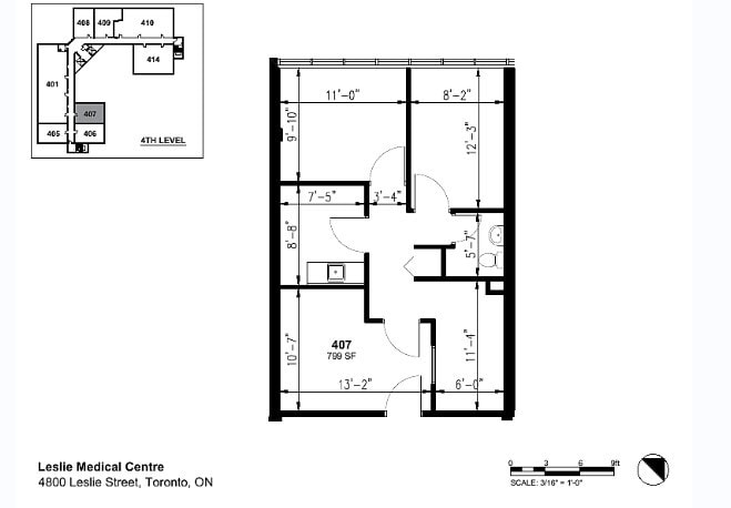 4800 Leslie St, Toronto, ON for lease Floor Plan- Image 1 of 1
