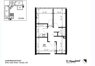 4800 Leslie St, Toronto, ON for lease Floor Plan- Image 1 of 1