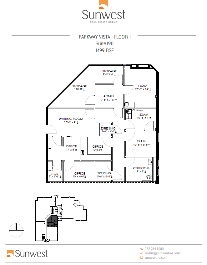 5072 W Plano Pky, Plano, TX for lease Floor Plan- Image 1 of 1