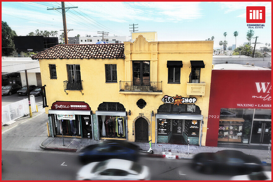 7912-7918 Melrose Ave, Los Angeles, CA for lease - Building Photo - Image 1 of 11