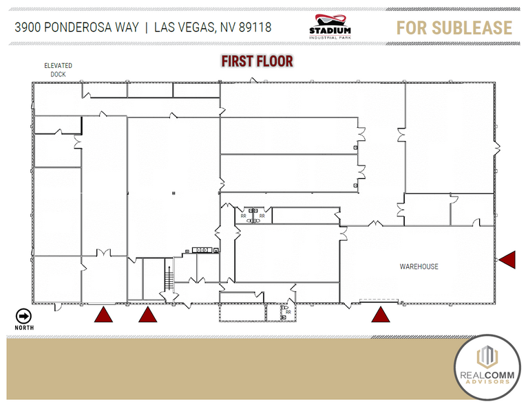 3900 W Ponderosa Way, Las Vegas, NV for lease - Building Photo - Image 3 of 5