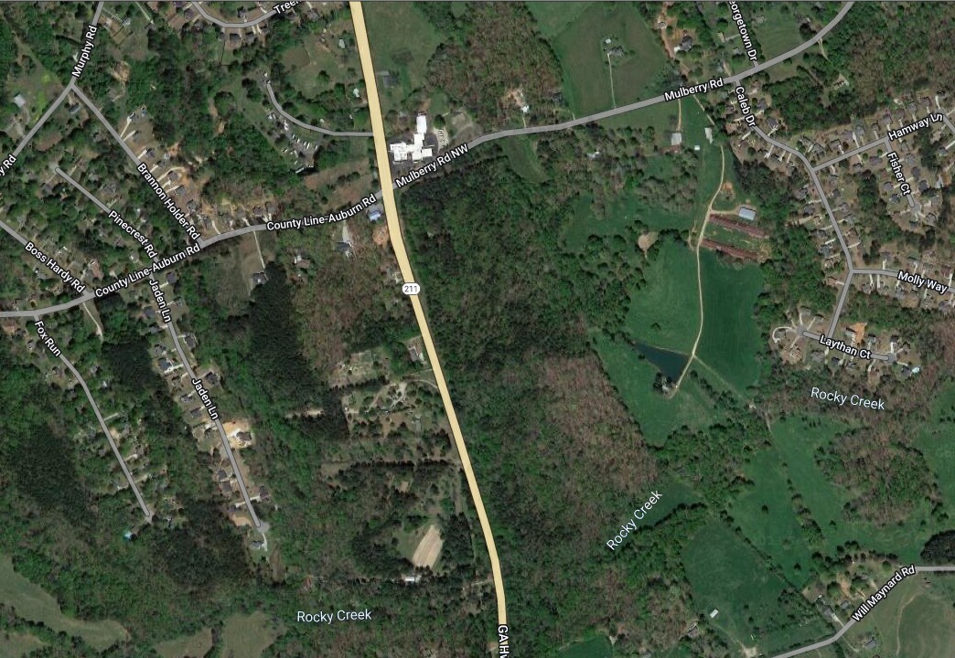 Hwy 211 & Mulberry Rd. Parcel 5 Rd, Winder, GA 30680 Hwy 211