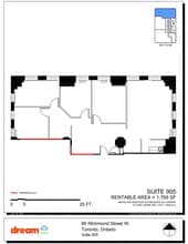 78-80 Richmond St W, Toronto, ON for lease Floor Plan- Image 1 of 1