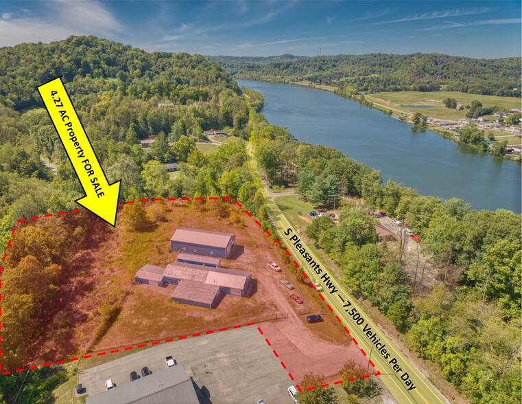 1689 S Pleasants Hwy, Saint Marys, WV for sale - Aerial - Image 3 of 14