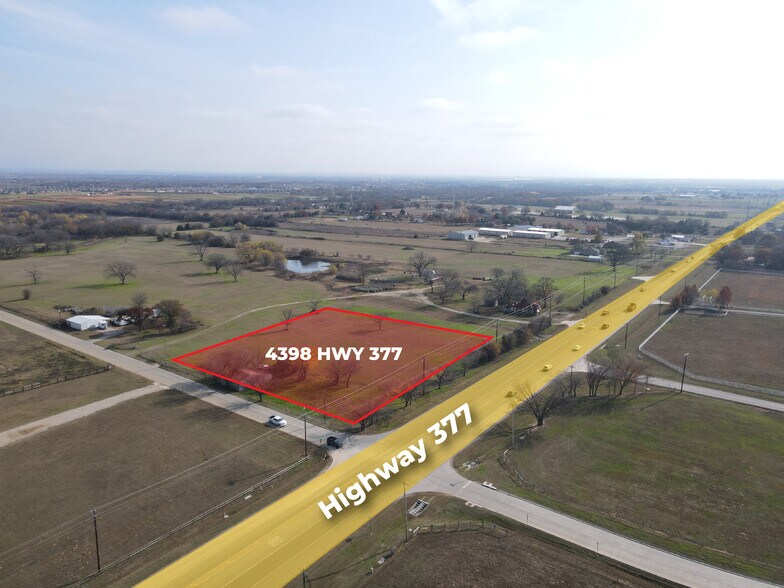 4398 Highway 377, Aubrey, TX for sale - Primary Photo - Image 1 of 1