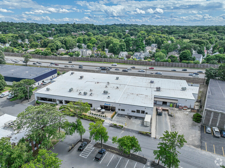 77 Rowe St, Newton, MA for lease - Aerial - Image 3 of 6