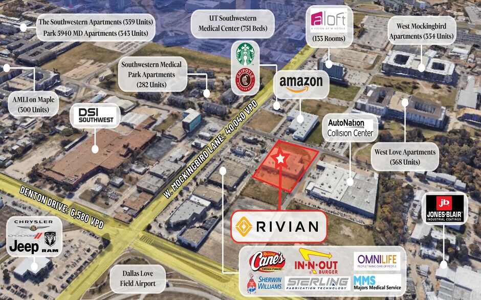 2512 Hawes Ave, Dallas, TX 75235 Rivian Dallas, TX