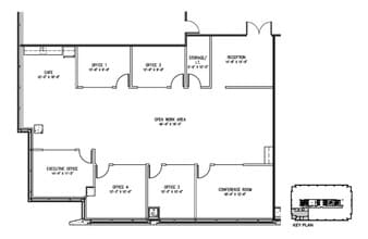 800 Waterford Way, Miami, FL for lease Floor Plan- Image 1 of 1