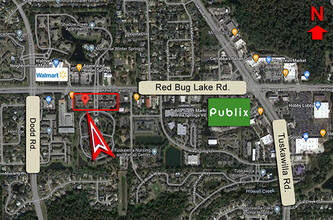 5285 Red Bug Lake Rd, Winter Springs, FL - AERIAL  map view - Image1