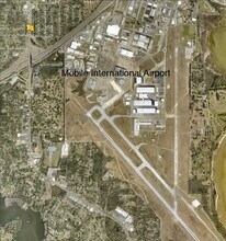 1400 Dauphin Island Pky, Mobile, AL - AERIAL map view