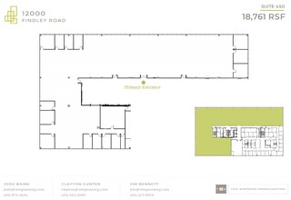 12000 Findley Rd, Johns Creek, GA for lease Floor Plan- Image 1 of 1