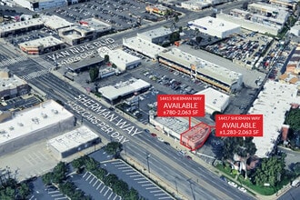 14435 Sherman Way, Van Nuys, CA for lease Aerial- Image 1 of 8
