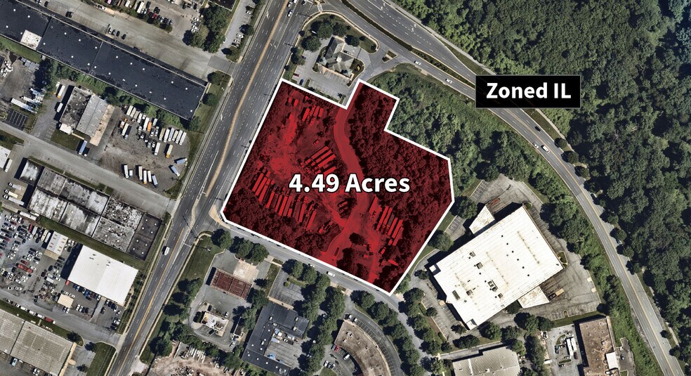 7635 Lindbergh Dr, Gaithersburg, MD for lease - Aerial - Image 1 of 5