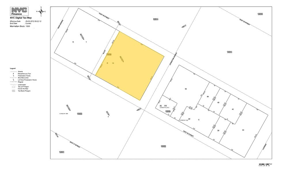 111 E 48th St, New York, NY for sale - Plat Map - Image 1 of 1
