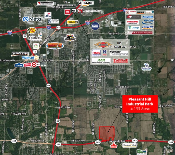 NE University Ave, Pleasant Hill, IA for lease - Building Photo - Image 2 of 2