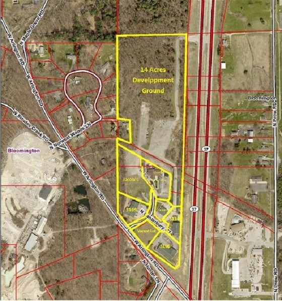 3106 N Canterbury Ct, Bloomington, IN for sale Aerial- Image 1 of 1