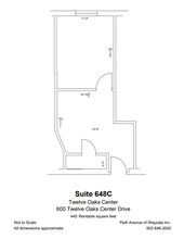 600 Twelve Oaks Center Dr, Wayzata, MN for lease Floor Plan- Image 1 of 1