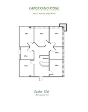 29122 Rancho Viejo Rd, San Juan Capistrano, CA for lease Floor Plan- Image 1 of 1