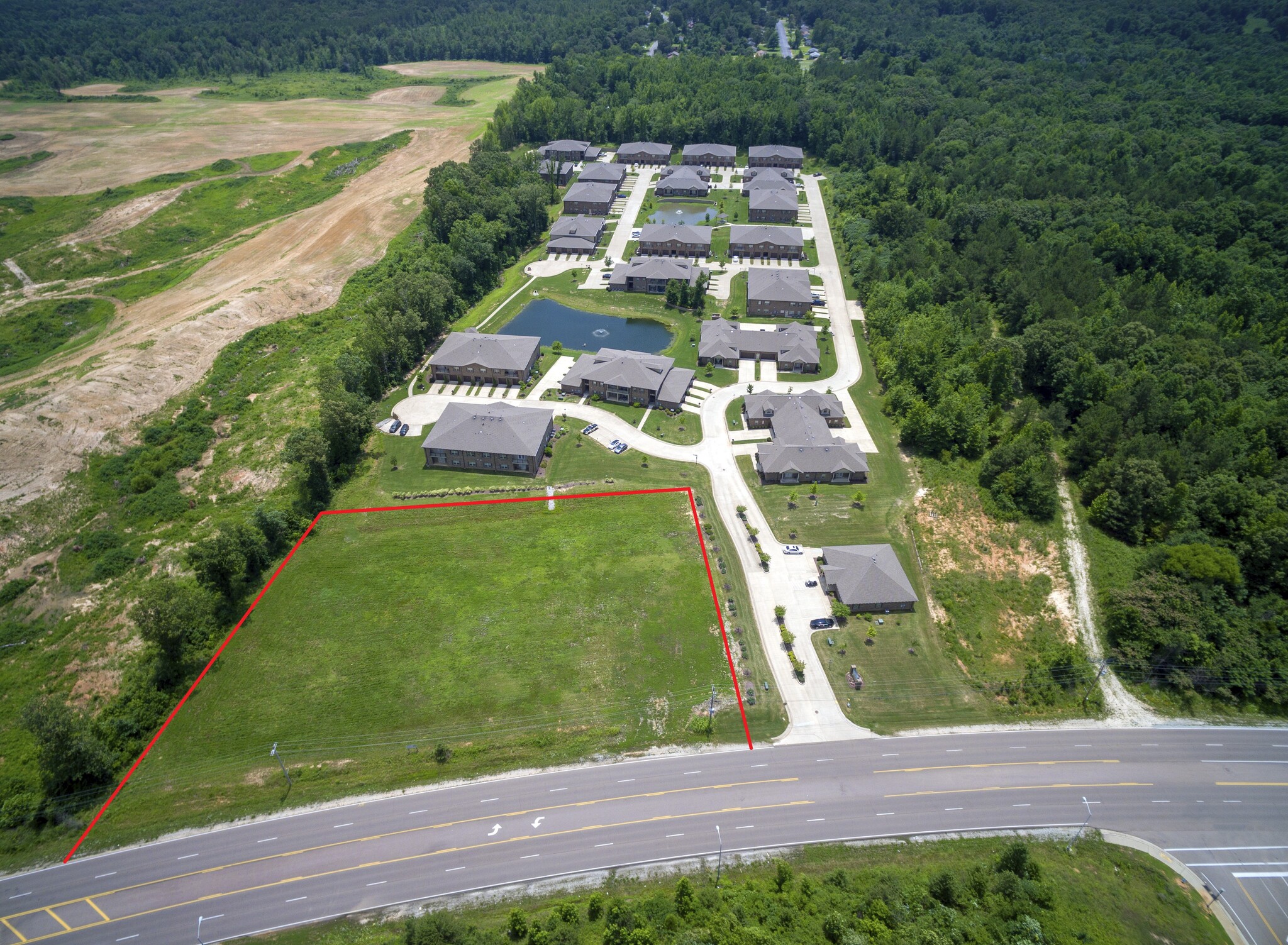 Ridgecrest Road Ext., Jackson, TN for sale Aerial- Image 1 of 3