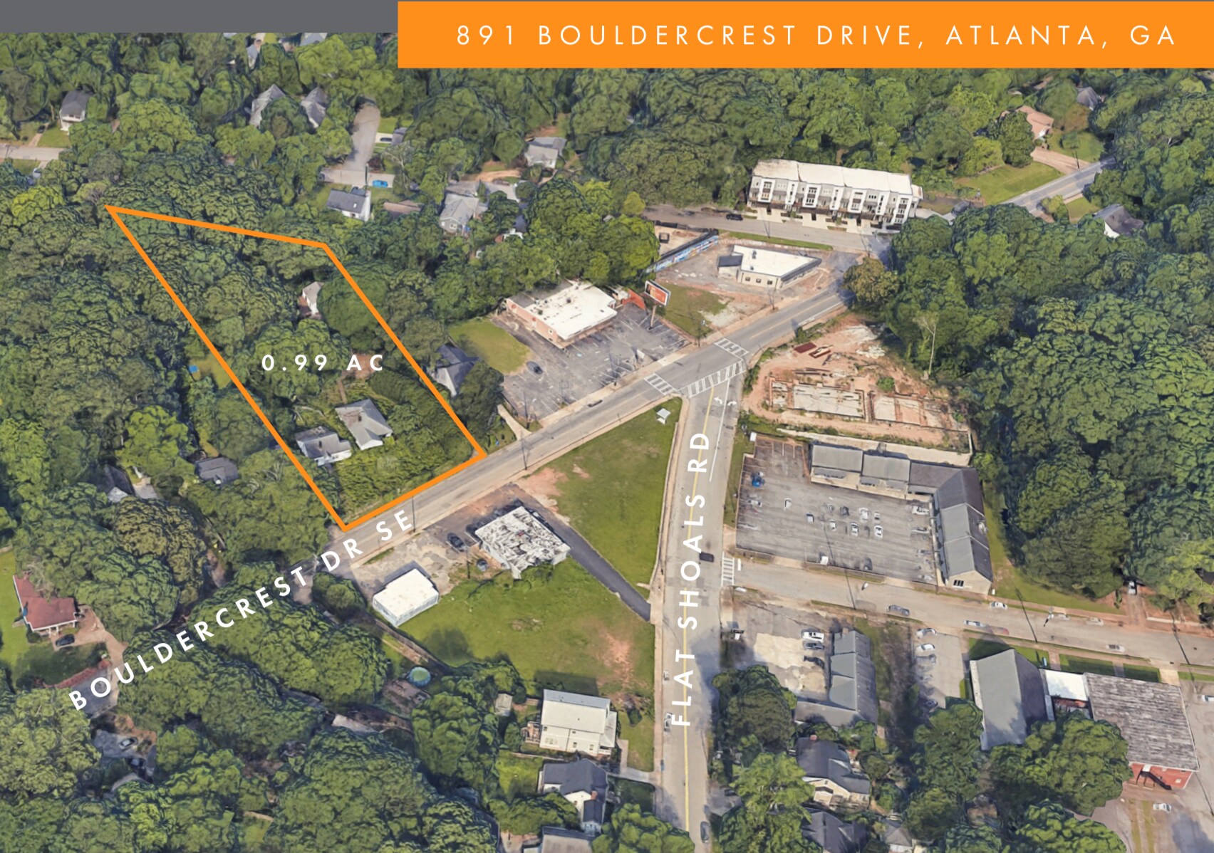 891 Bouldercrest Dr SE, Atlanta, GA for sale Aerial- Image 1 of 1