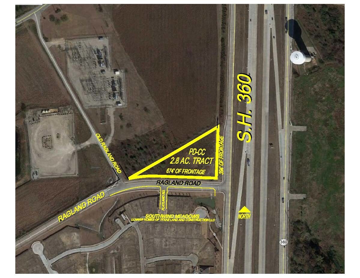 SH360 & Ragland Road 1000 Ragland Rd, Arlington, TX for sale Aerial- Image 1 of 1