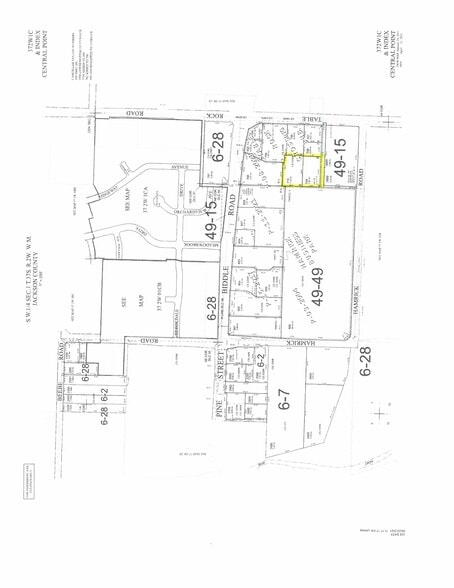 4121 Table Rock Rd, Central Point, OR for sale - Plat Map - Image 1 of 1