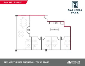 5251 Westheimer Rd, Houston, TX for lease Floor Plan- Image 2 of 2