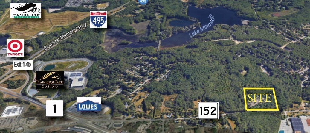 43 Taunton St, Plainville, MA for lease Aerial- Image 1 of 12