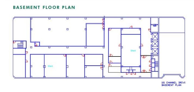 101 Channel Dr, Port Washington, NY for lease Floor Plan- Image 1 of 1