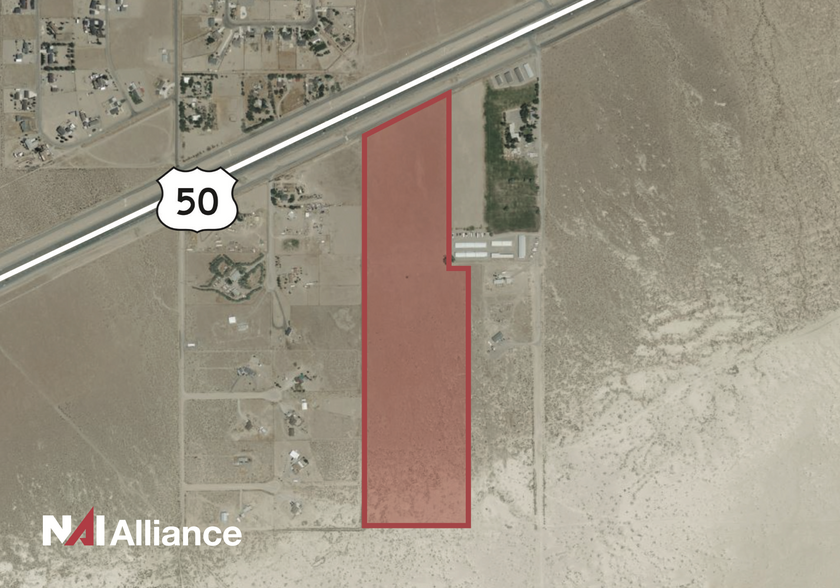 9625 W Hwy 50, Stagecoach, NV for sale - Aerial - Image 1 of 2