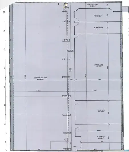 Retail in Pérols for lease Floor Plan- Image 1 of 9