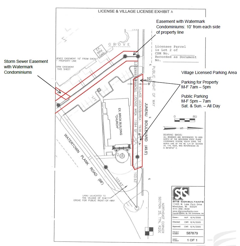13100 Watertown Plank Rd, Elm Grove, WI for sale Plat Map- Image 1 of 1