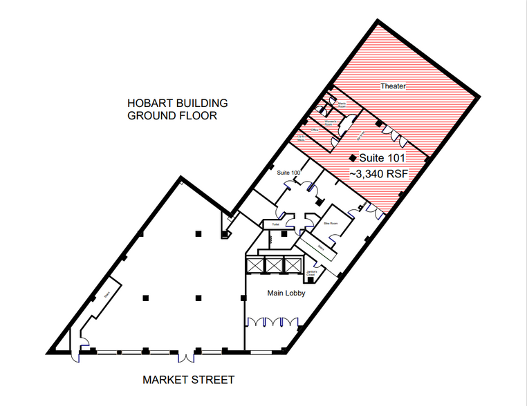 582-590 Market St, San Francisco, CA for lease - Floor Plan - Image 2 of 2