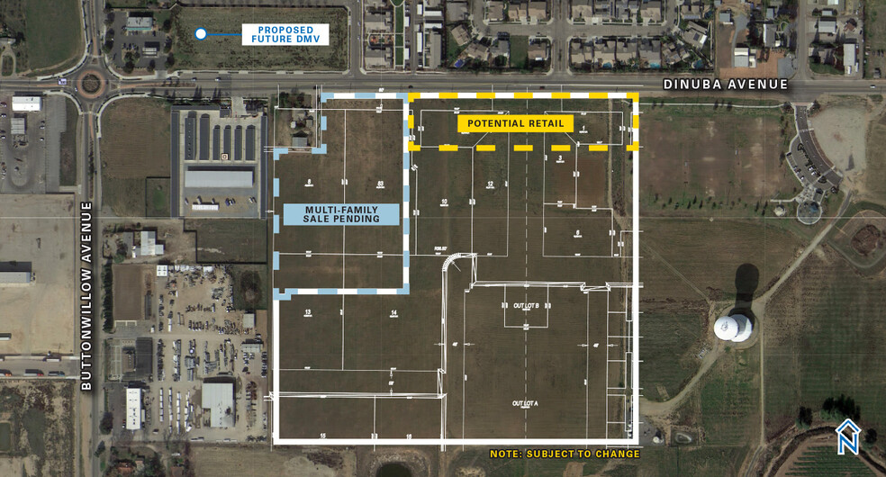 E Dinuba & S Buttonwillow Ave, Reedley, CA for sale - Building Photo - Image 1 of 1