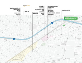 6086 Comey Ave, Los Angeles, CA - aerial  map view