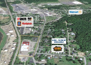 661 E Main St, Bradford, PA - AERIAL map view