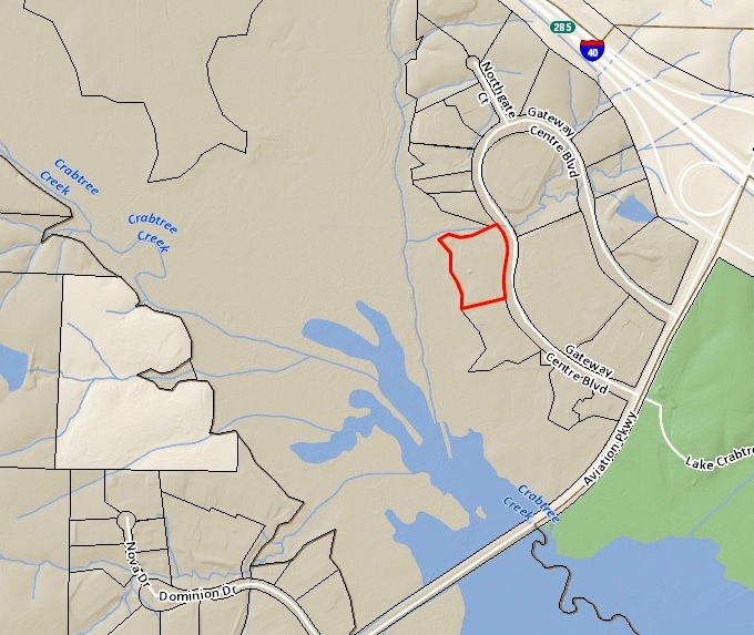 2700 Gateway Centre Blvd, Morrisville, NC for lease - Plat Map - Image 2 of 4