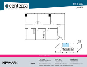 1873 S Bellaire St, Denver, CO for lease Floor Plan- Image 1 of 1