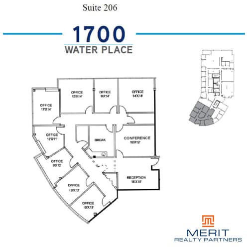 1700 Water Pl SE, Atlanta, GA for lease Floor Plan- Image 1 of 1