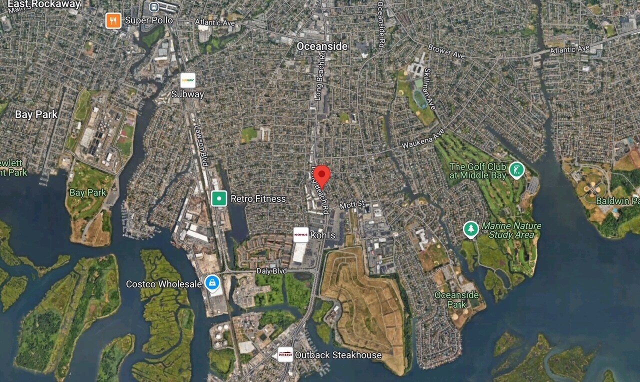 3451 Long Beach Rd, Oceanside, NY for sale Aerial- Image 1 of 1