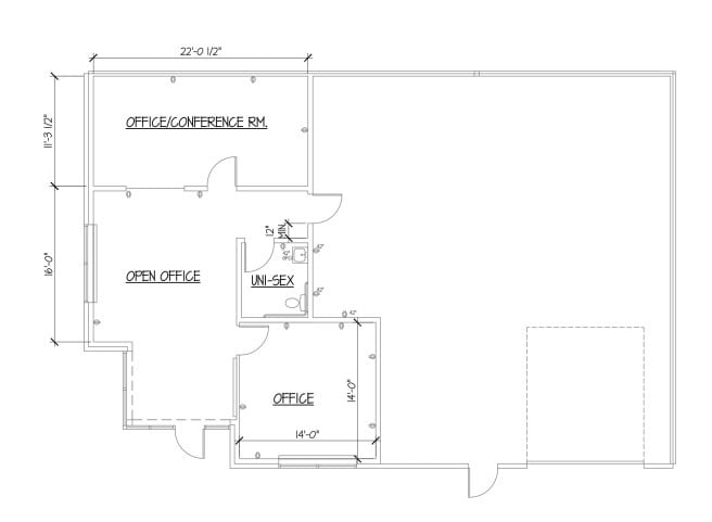 11106 25th Ave E, Tacoma, WA for lease Floor Plan- Image 1 of 1