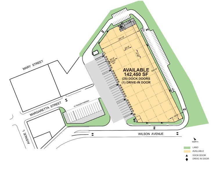 357 Wilson Ave, Newark, NJ for lease Site Plan- Image 1 of 1