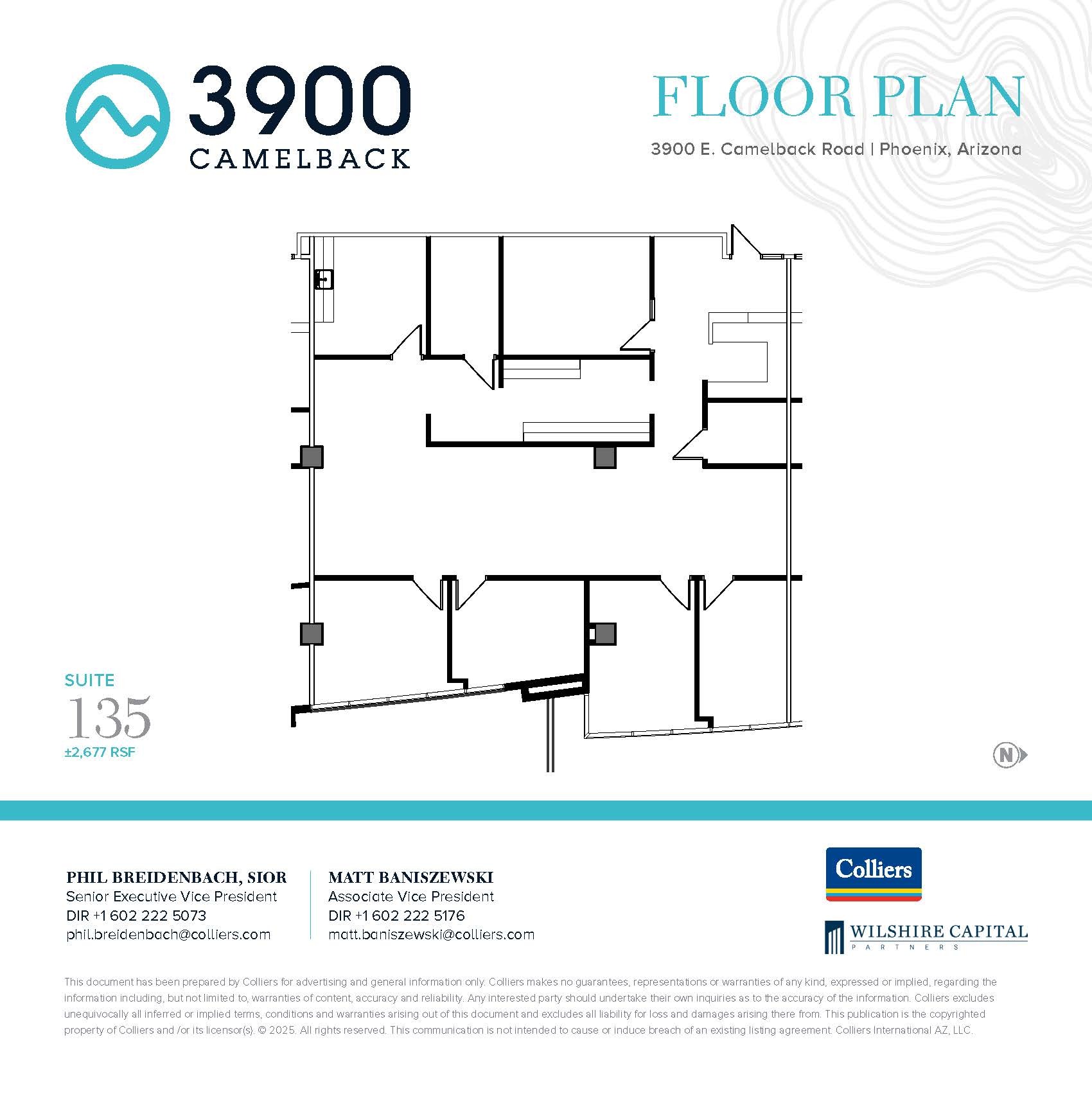 3900 E Camelback Rd, Phoenix, AZ for lease Floor Plan- Image 1 of 2