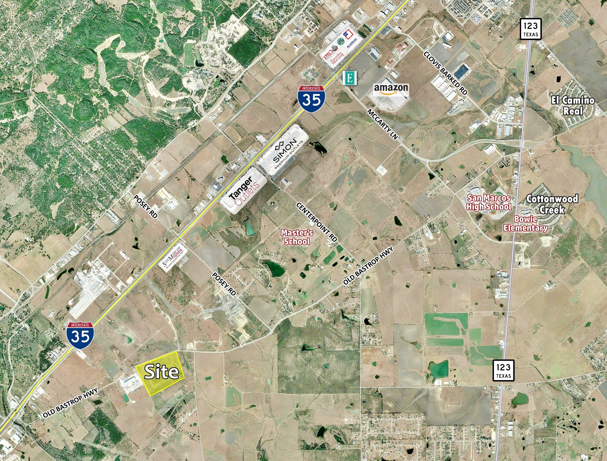 Old Bastrop Highway, San Marcos, TX 78666 San Marcos Paper Lot